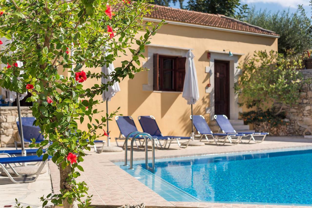 Aparthotel Iliopetra à Douliana Extérieur photo