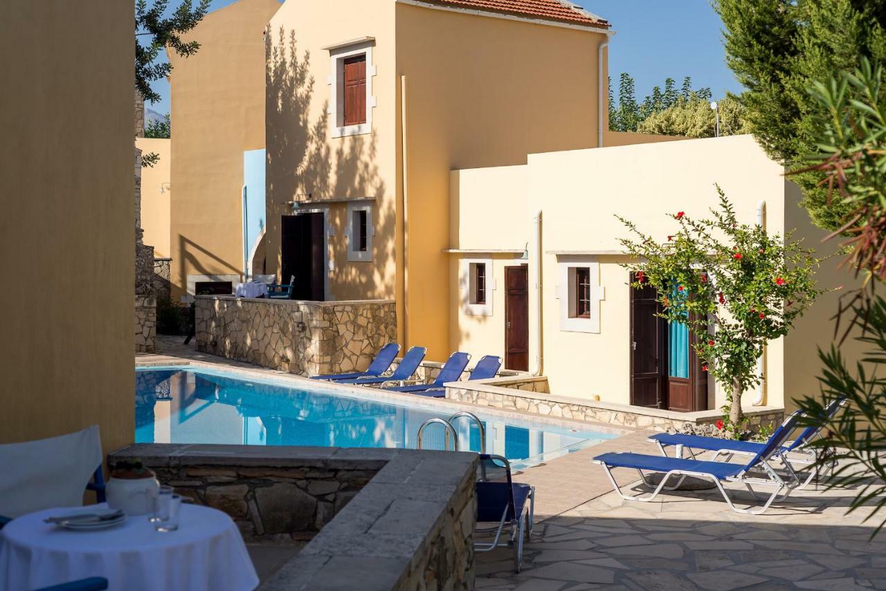 Aparthotel Iliopetra à Douliana Extérieur photo